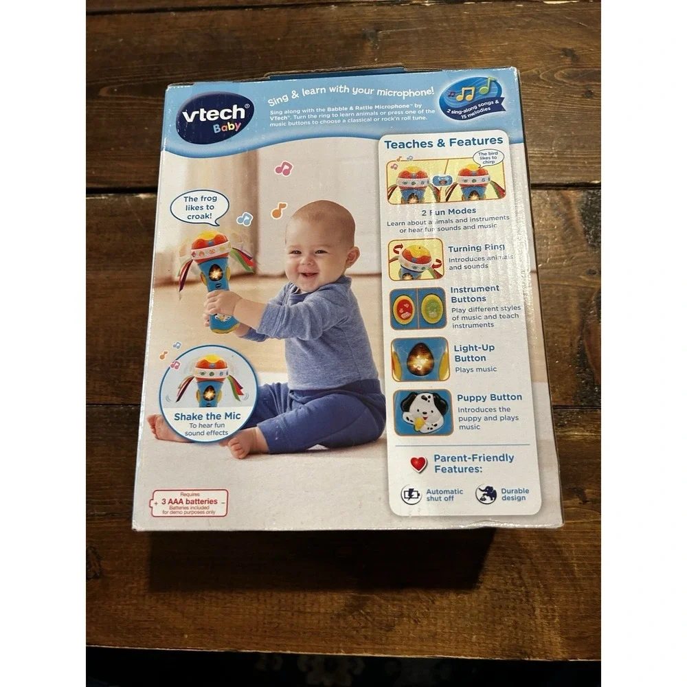 Vtech Babble‎ & Rattle Microphone Pink BRAND NEW